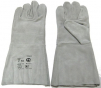 Перчатки-краги для сварщика пятипалые серые - st-e.info - Старый Оскол