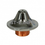 Сопло одинарное хромированное 0,8 мм арт. 1572362-0.8 - st-e.info - Старый Оскол