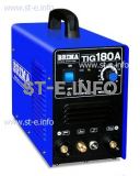 Установка аргонно-дуговой сварки инверторная BRIMA TIG 180A - st-e.info - Старый Оскол