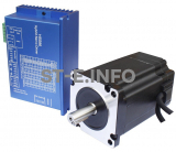 Шаговые двигатели с контроллером управления NEMA 23 - 57HSE2N-D25 - st-e.info - Старый Оскол