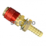 Разъем быстросъемный красный М8 - st-e.info - Старый Оскол