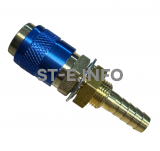 Разъем быстросъемный синий М8 - st-e.info - Старый Оскол