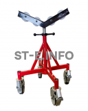 Роликовая опора для труб ST-V 4-36 - st-e.info - Старый Оскол