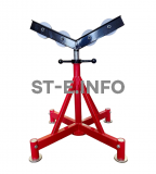 Роликовая опора для труб ST-V1 - st-e.info - Старый Оскол