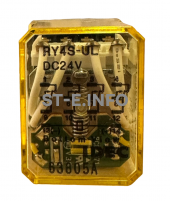Реле электромагнитное IDEC RY4S-UL - st-e.info - Старый Оскол