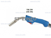 Горелка для полуавтоматической сварки TBi 250-blue-ESG, длина 5 метров - st-e.info - Старый Оскол
