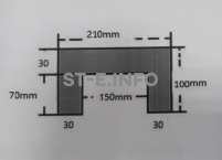 Гофрозащита усиленная 7000x210x30 для станков  - st-e.info - Старый Оскол