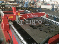 Портальный станок скоростной плазменной резки метала ST-1325UF - st-e.info - Старый Оскол