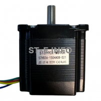 Двухфазный шаговый двигатель 57HS56-1504А08-D21 вал 8,00 мм - st-e.info - Старый Оскол