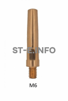 Наконечник М6*45*1,6 (для горелки qtb-500) Panasonic - st-e.info - Старый Оскол