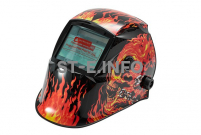 Маска сварщика хамелеон «Огненный череп» (YXE-718G PRO) - st-e.info - Старый Оскол