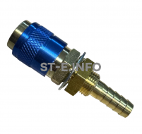 Разъем быстросъемный синий М8 - st-e.info - Старый Оскол