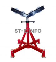 Роликовая опора для труб ST-V1 - st-e.info - Старый Оскол