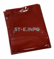 Шторка защитная 2x1.6m красная - st-e.info - Старый Оскол