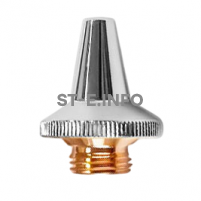 Сопло двойное хромированное 3D д.1,0 мм арт.120GJT0210 - st-e.info - Старый Оскол