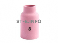 Сопло керамическое 13 мм L-25,5 мм №8 - st-e.info - Старый Оскол