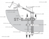 Центратор цепной однорядный Василёк СС-3TC+ для диаметров 140-1120+ синий для нержавеющей стали - st-e.info - Старый Оскол