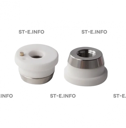 Керамический держатель сопла D21,4 (M8)  арт.120515093A  - st-e.info - Старый Оскол