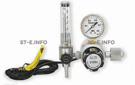 Редуктор углекислотный  с подогревателем и расходомером W198C. - st-e.info - Старый Оскол