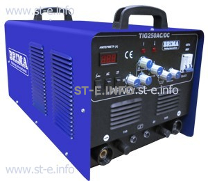 Универсальная установка аргонно-дуговой сварки BRIMA TIG 250 (220) ac/dc - st-e.info - Старый Оскол