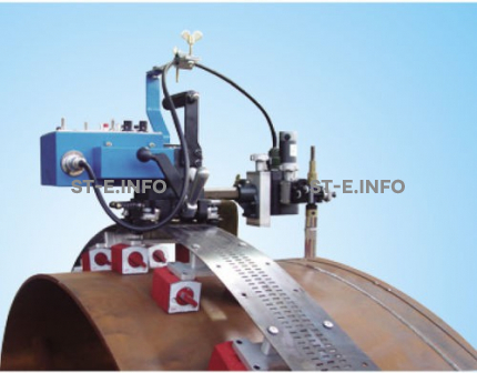 Сварочная каретка HK-100SE c блоком колебания сварочной горелки и гибким рельсом - st-e.info - Старый Оскол
