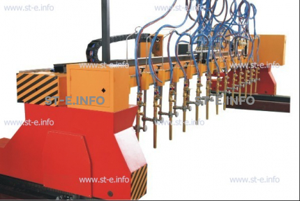 Портальная машина термической резки с много-головочным режимом реза. ST-MH6020 - st-e.info - Старый Оскол