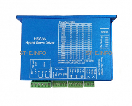Гибридный серво драйвер HSS86 - st-e.info - Старый Оскол