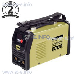 Сварочный инвертор ARC-209, 220В - st-e.info - Старый Оскол