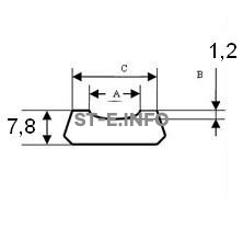 Плоские керамические подкладки С-27mm - st-e.info - Старый Оскол