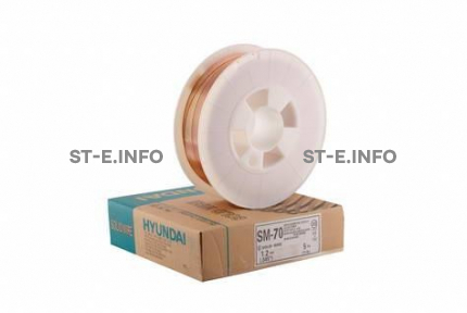 Проволока сарочная омеднённая Hyundai SM-70 (аналог СВ-08Г2С) - st-e.info - Старый Оскол