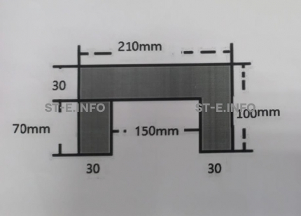 Гофрозащита усиленная 7000x210x30 для станков  - st-e.info - Старый Оскол