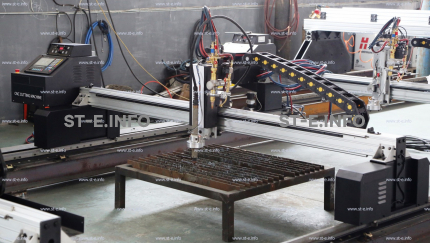 Портальный станок для плазменной резки метала ST-G1530L - st-e.info - Старый Оскол