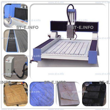 Фрезерно-гравировальный станок для нанесения надписей и рисунков на мрамор ST-G1325M - st-e.info - Старый Оскол