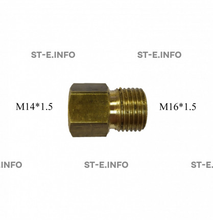 Переходник с М14*1.5 на М16*1.5 - st-e.info - Старый Оскол