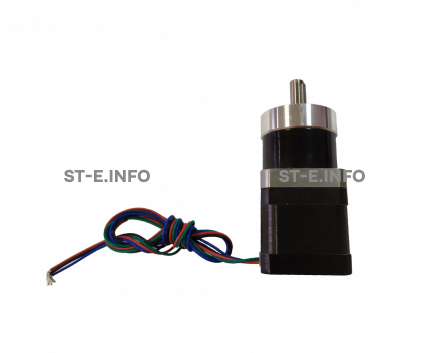 Шаговый двигатель 42HSG40-1304A с редуктором 1:10 - st-e.info - Старый Оскол