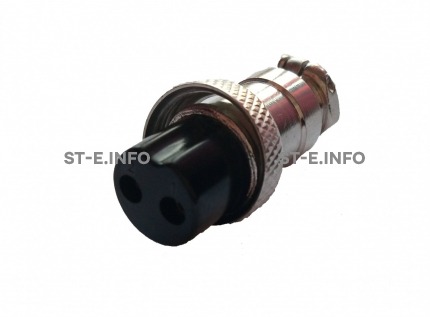 Розетка кабельная GX16-2 - st-e.info - Старый Оскол