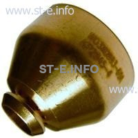 Защитный колпачок для плазмотрона LC65 (50А, 60А) арт. W03X0893-44A - st-e.info - Старый Оскол
