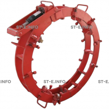 Центратор наружный с гидродомкратом ЦНГ-51 для труб диаметром 530 мм с домкратом 12 тонн - st-e.info - Старый Оскол