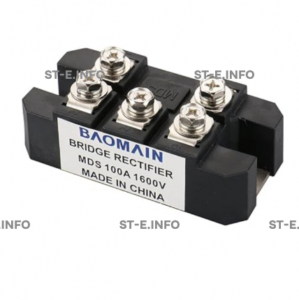 Диодный модуль MDS 100A 1600V - st-e.info - Старый Оскол