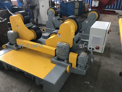 Самоцентрирующиеся роликовая опора SGZ-10V с тележкой для движения по рельсовому пути - st-e.info - Старый Оскол