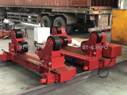 Cамоцентрирующиеся роликовые вращатели HGZ-10 с опции движения по рельсовому пути - st-e.info - Старый Оскол