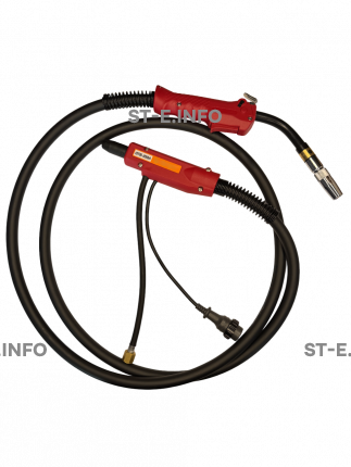 Сварочная горелка для полуавтомата QTB-350A длина кабеля 5 метров, PNA (штырь) - st-e.info - Старый Оскол