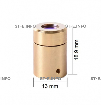 Защитный колпачок с защитным стеклом для QBH коннектора оптоволокна MAXQBHE05 - st-e.info - Старый Оскол
