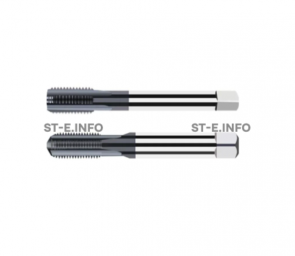Метчик твердосплавные М20*2,5 машинный с прямой канавкой,  покрытие TiCN - st-e.info - Старый Оскол