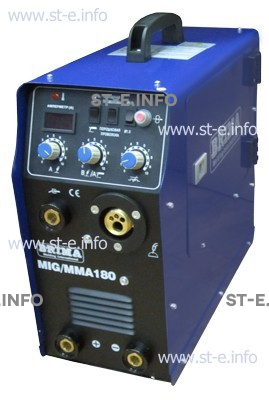 Сварочный полуавтомат инверторный одноблочный Brima MIG/MMA 180 - st-e.info - Старый Оскол