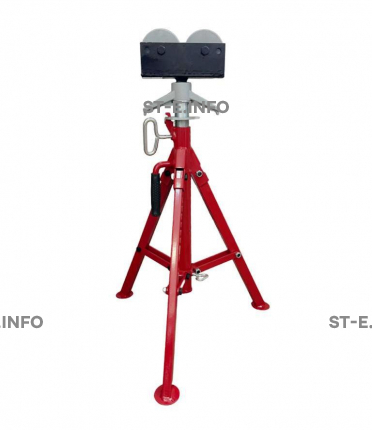 Опора высокая роликовая для труб ST 28-48 диаметр труб 12-300 см - st-e.info - Старый Оскол