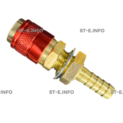 Разъем быстросъемный красный М8 - st-e.info - Старый Оскол