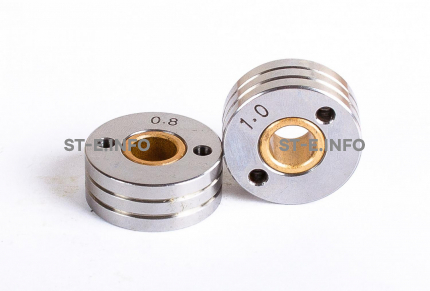 Ролик d0.8-1.0 алюминий - st-e.info - Старый Оскол