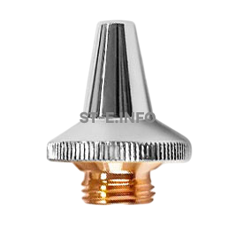 Сопло двойное хромированное 3D д.1,2 мм арт.120GJT0212 - st-e.info - Старый Оскол