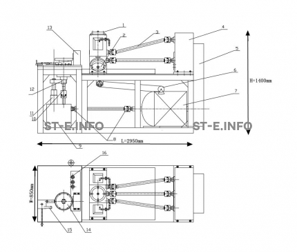 Станок для оребрения труб методом навивки - st-e.info - Старый Оскол